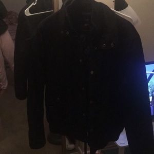 This jacket will look great on a cold night out